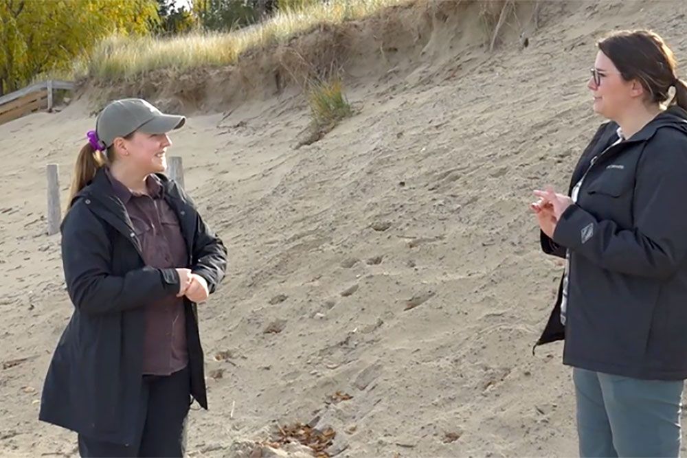 Holly Westbrook and Ranger Em.